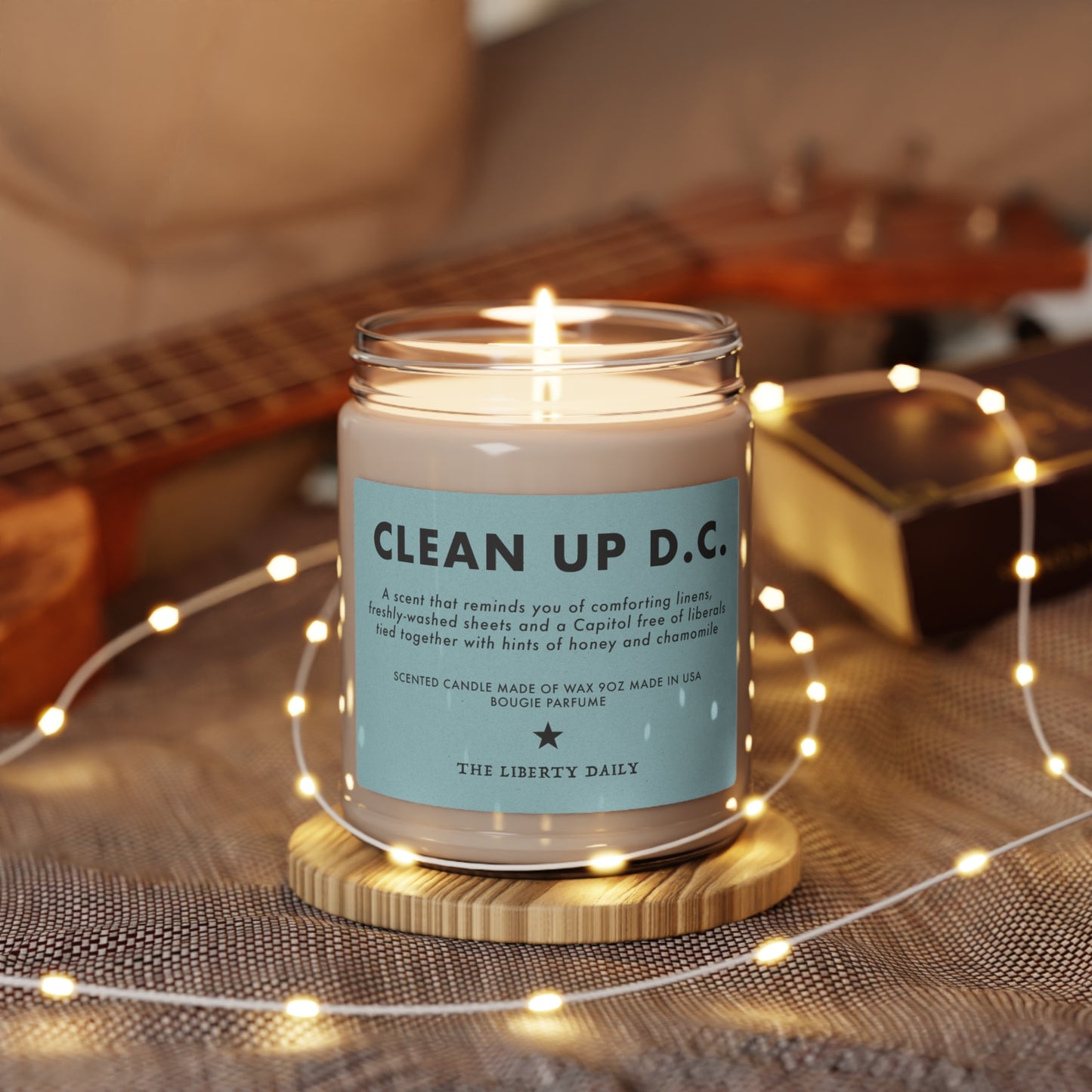Clean Up D.C. Candle
