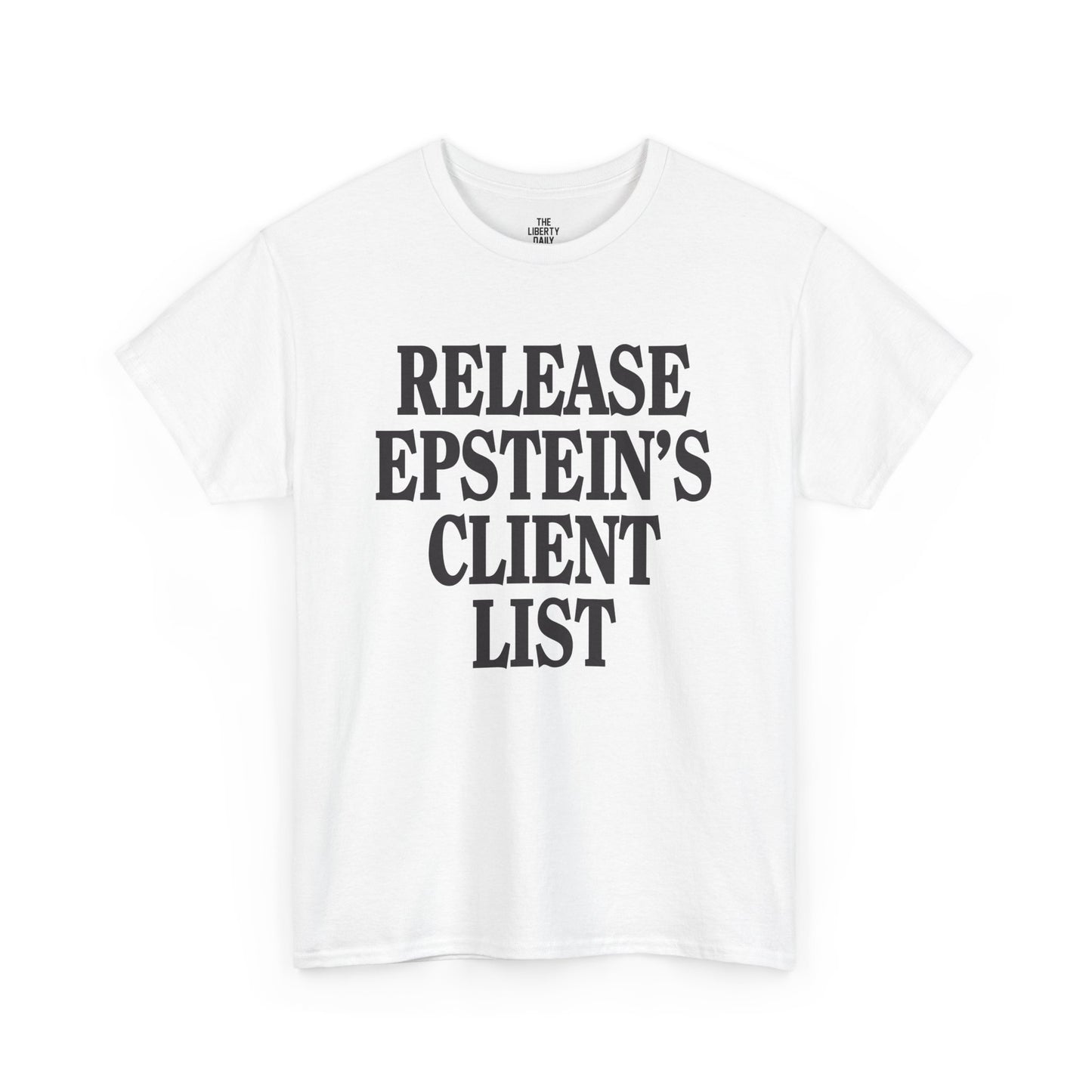 Release Epstein's Client List Shirt