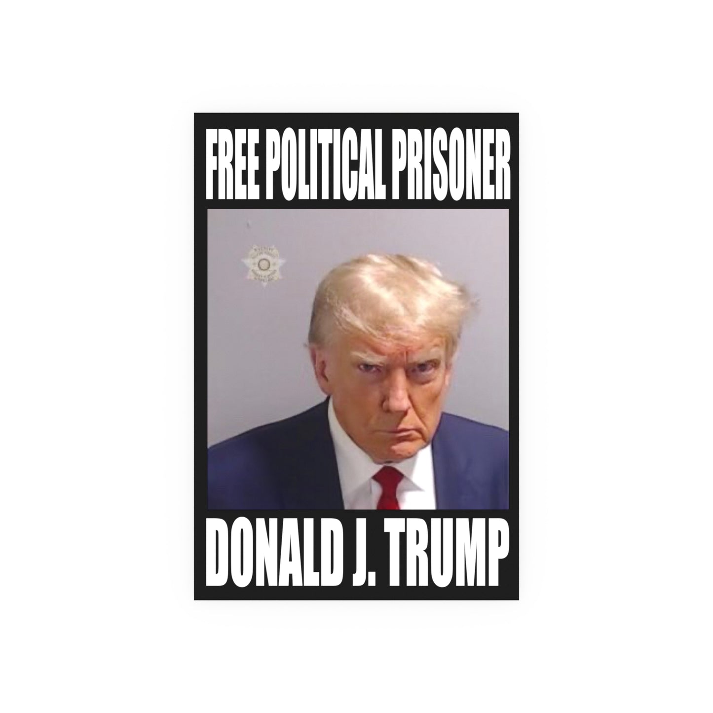 Trump Mugshot Poster