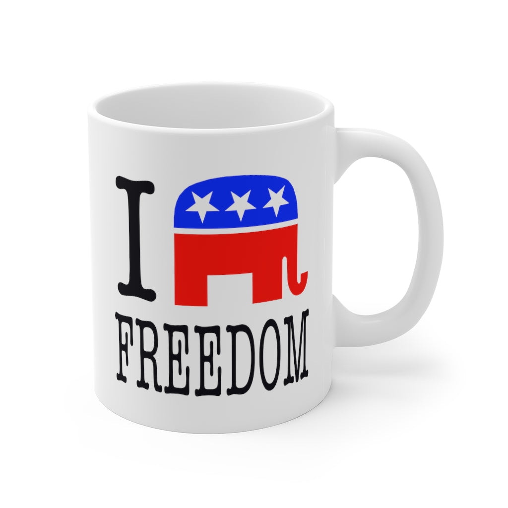 I Love Freedom Mug