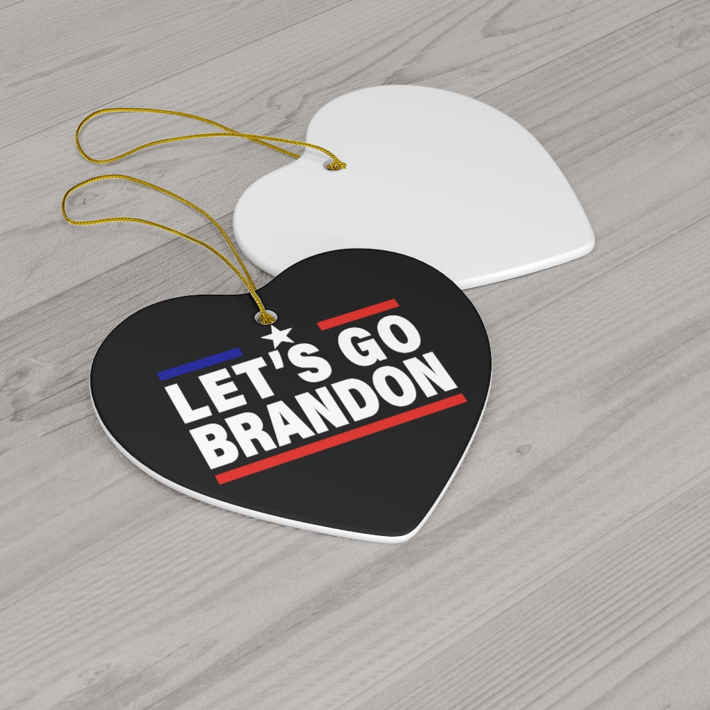 Let's Go Brandon Ornament