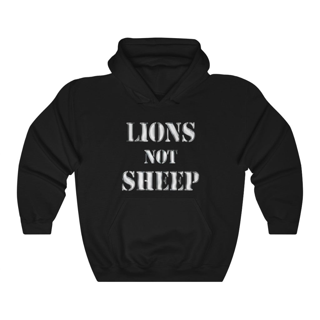 Lions Not Sheep Hoodie