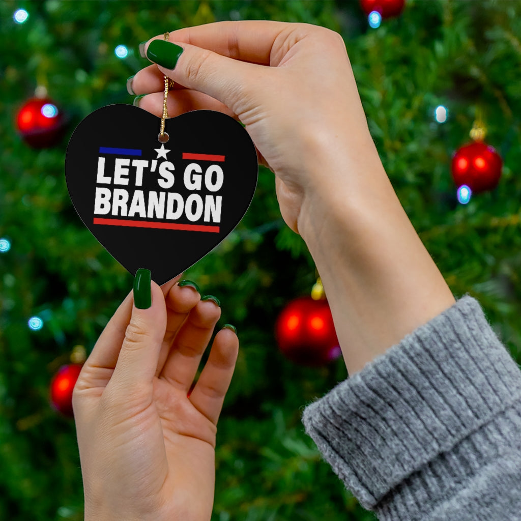 Let's Go Brandon Ornament