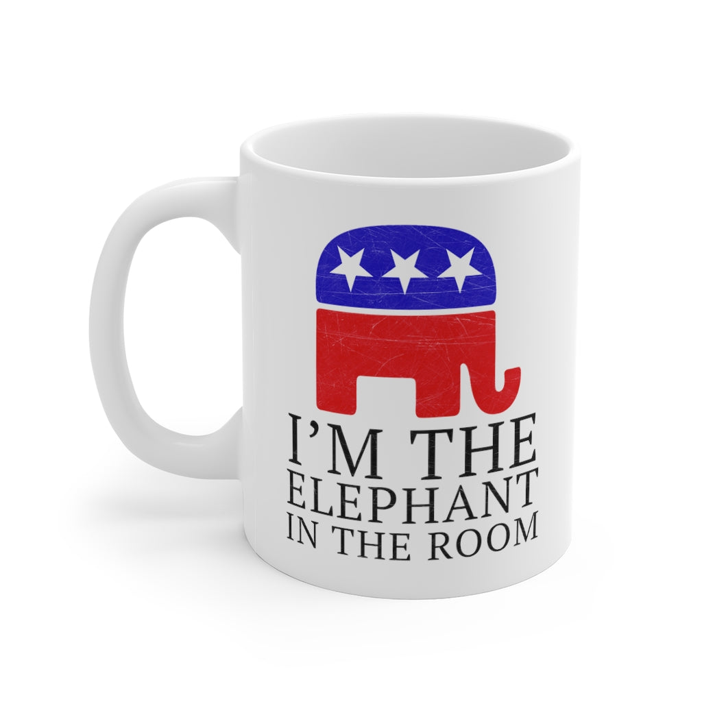 Elephant in The Room Mug