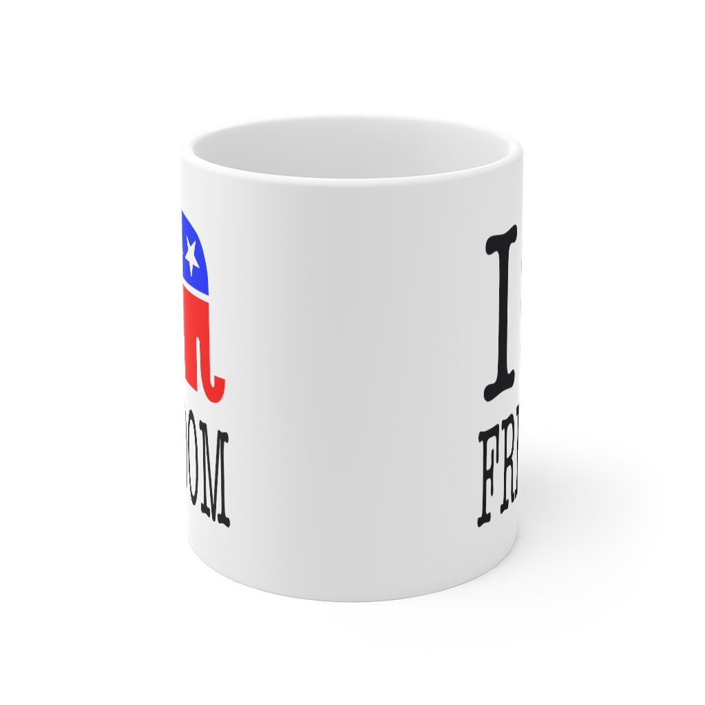 I Love Freedom Mug