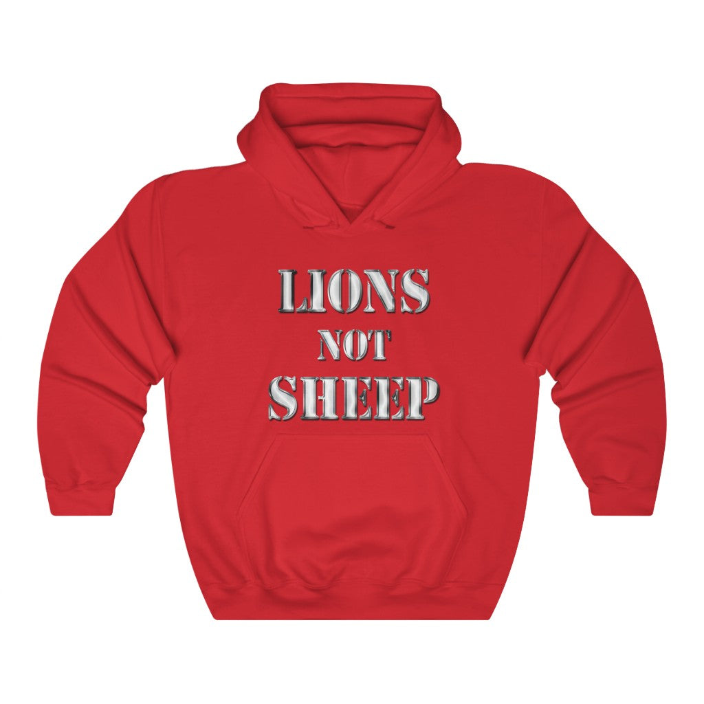 Lions Not Sheep Hoodie