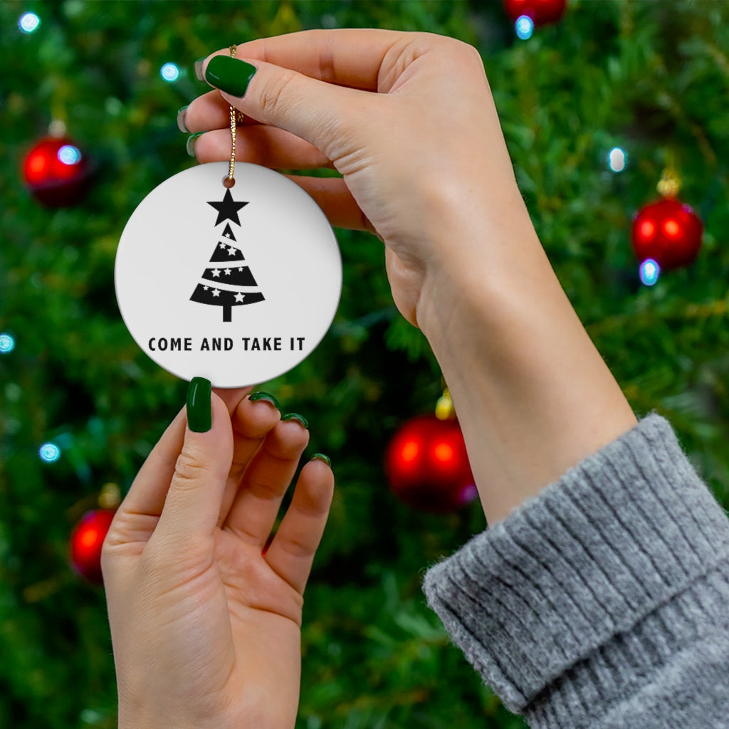 Christmas: Come and Take It - Ornament - The Liberty Daily