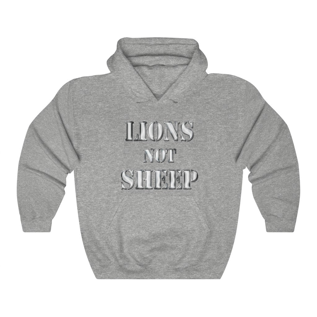 Lions Not Sheep Hoodie