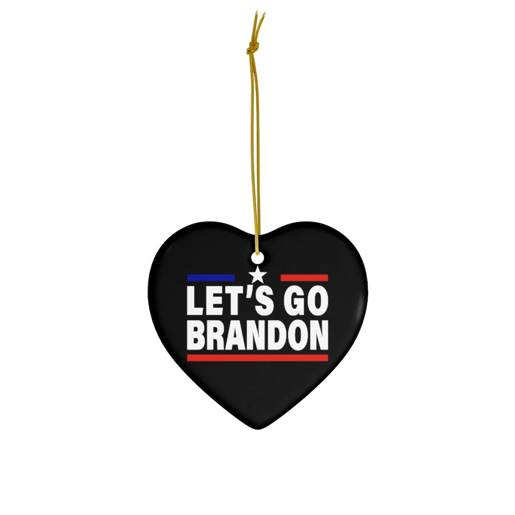 Let's Go Brandon Ornament