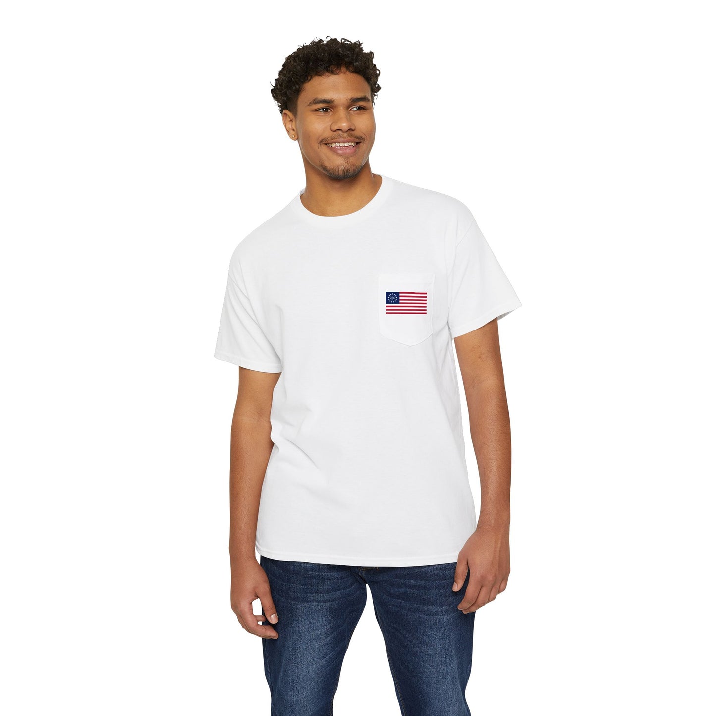 America 250th Anniversary Pocket Tee