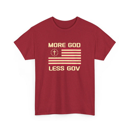 More God Less Gov T-Shirt