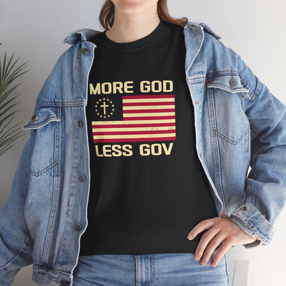 More God Less Gov T-Shirt