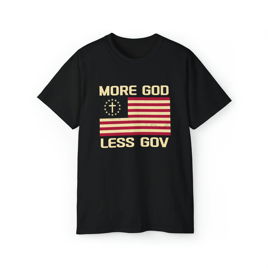 More God Less Gov T-Shirt