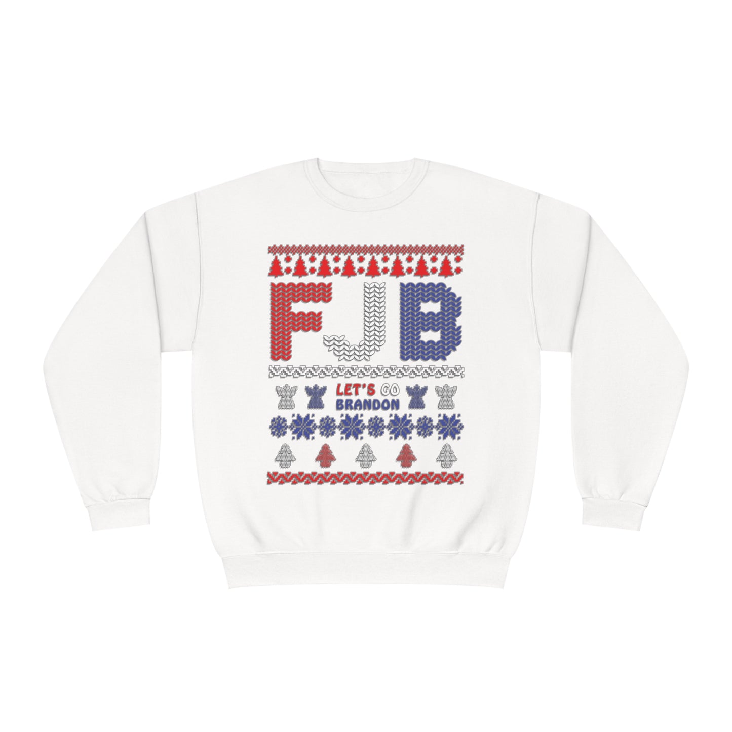 FJB Let's Go Brandon Christmas Sweater