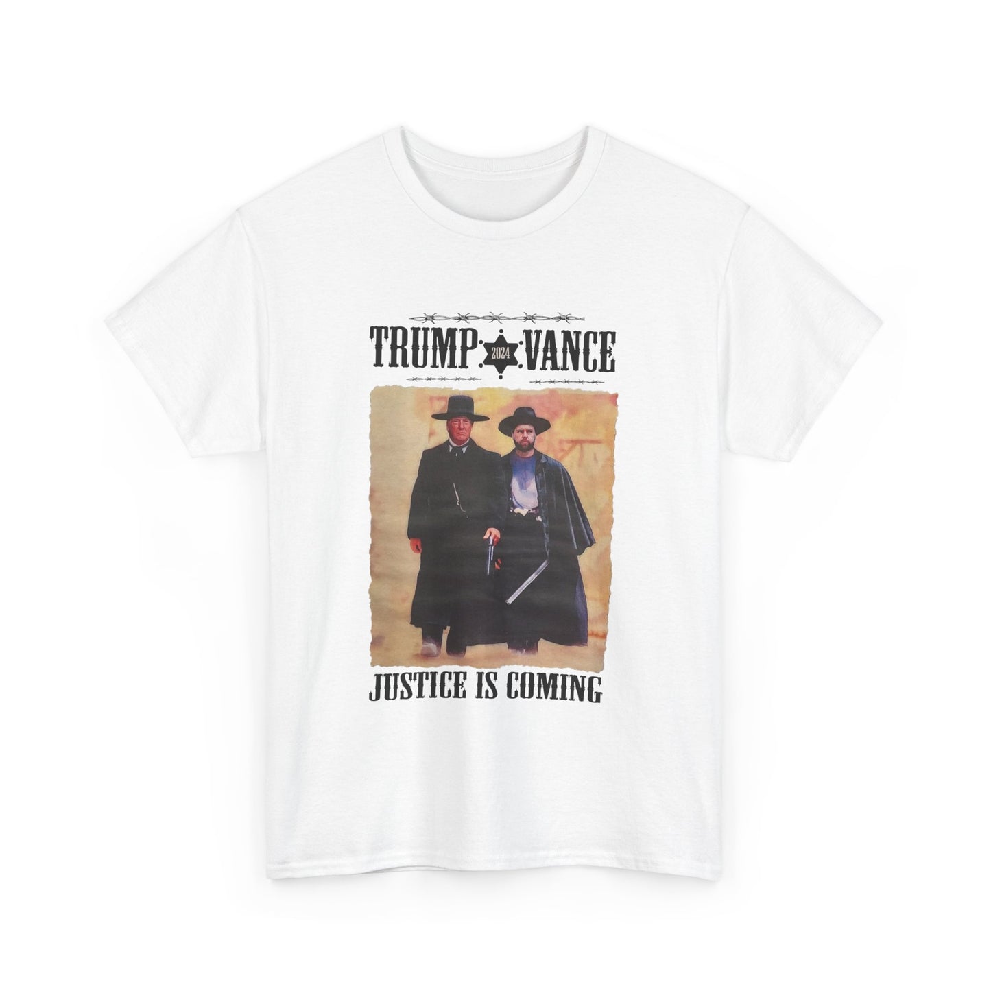 Justice is Coming Trump Vance Shirt