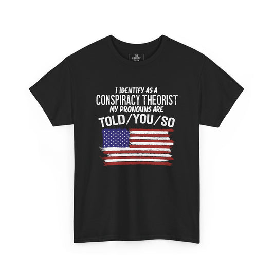 Conspiracy Pronouns Tee