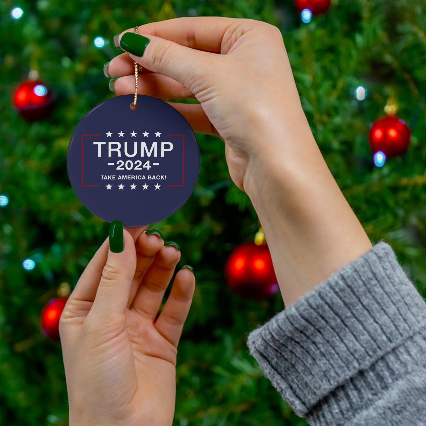 Trump 2024 Ornament