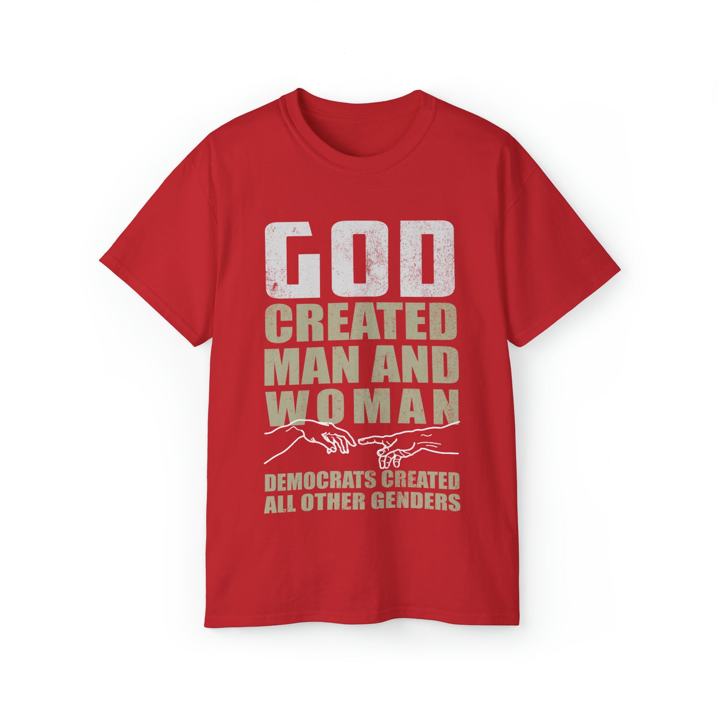 God Created Man & Woman T-Shirt