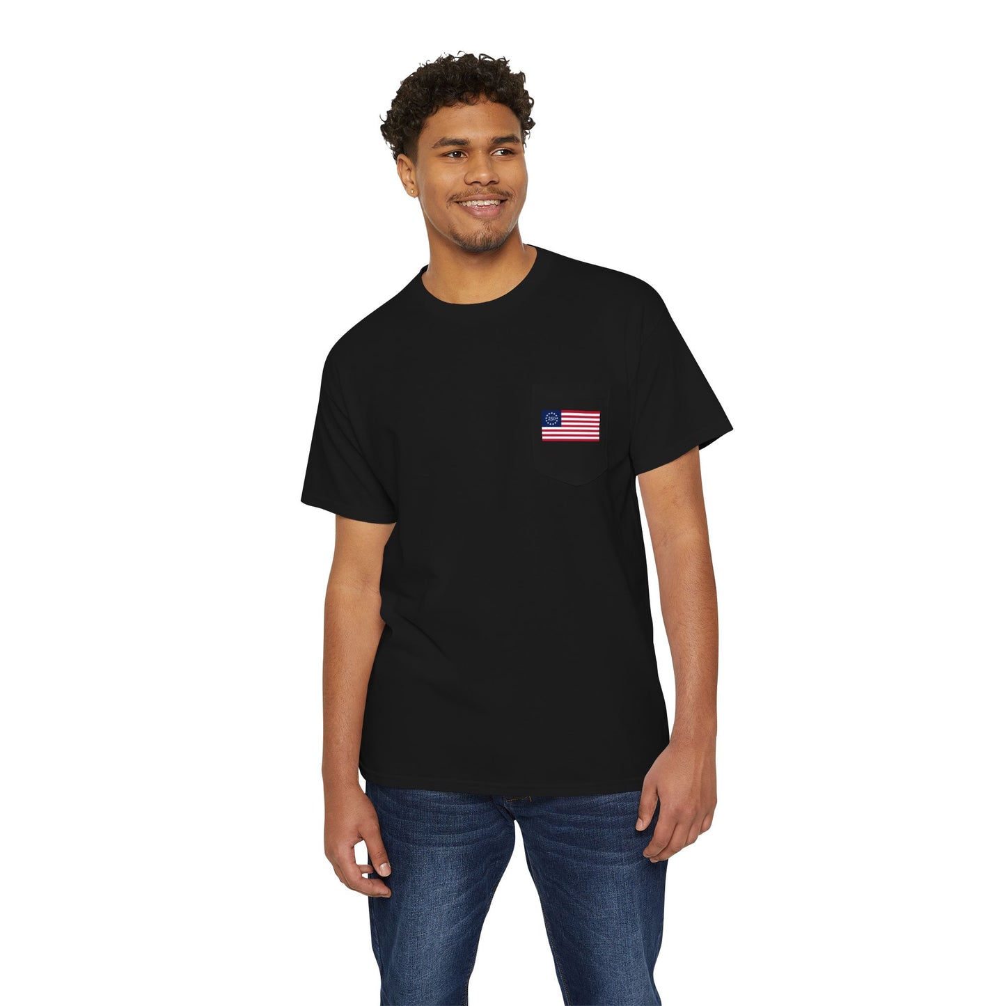 America 250th Anniversary Pocket Tee