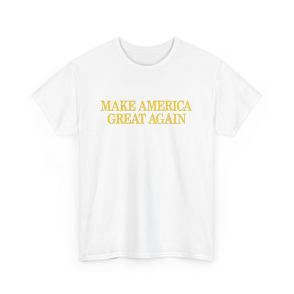 MAGA T-Shirt White/Gold