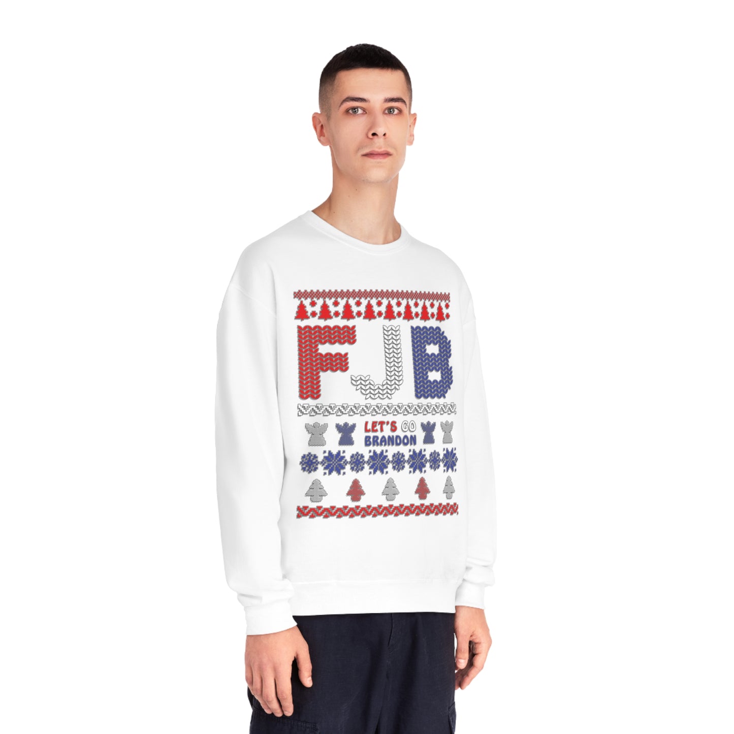 FJB Let's Go Brandon Christmas Sweater