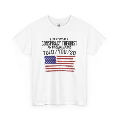 Conspiracy Pronouns Tee