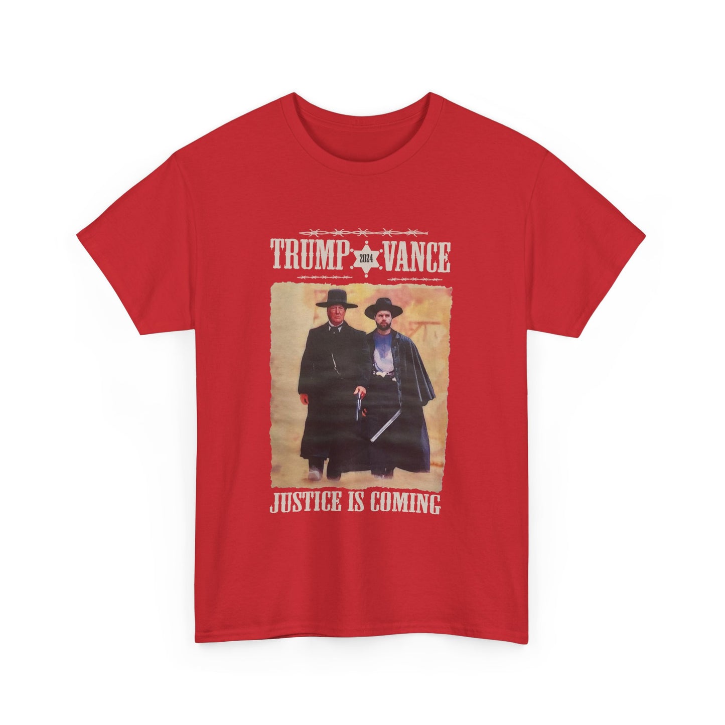 Justice is Coming Trump Vance Shirt