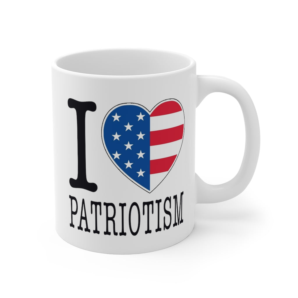 I Love Patriotism Mug