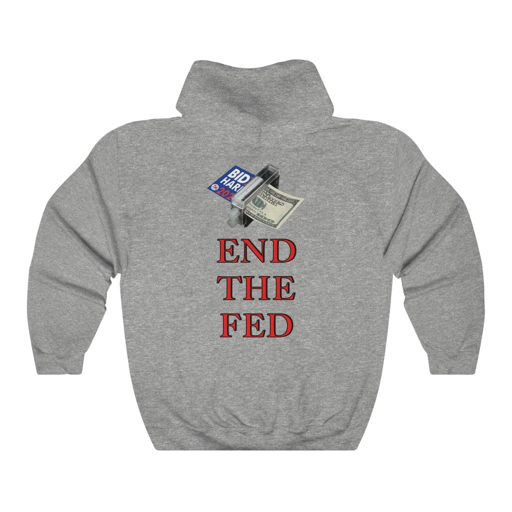 End The Fed - Hooded Sweatshirt - The Liberty Daily