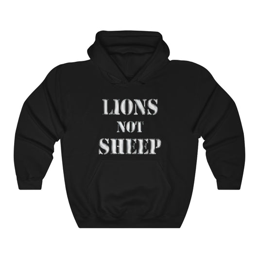 Lions Not Sheep Hoodie
