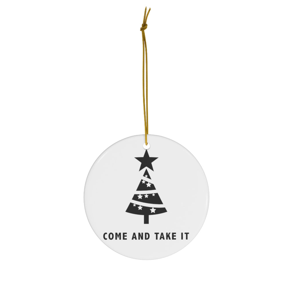 Christmas: Come and Take It - Ornament - The Liberty Daily