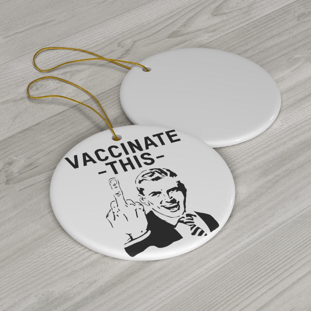 Vaccinate This Ornament