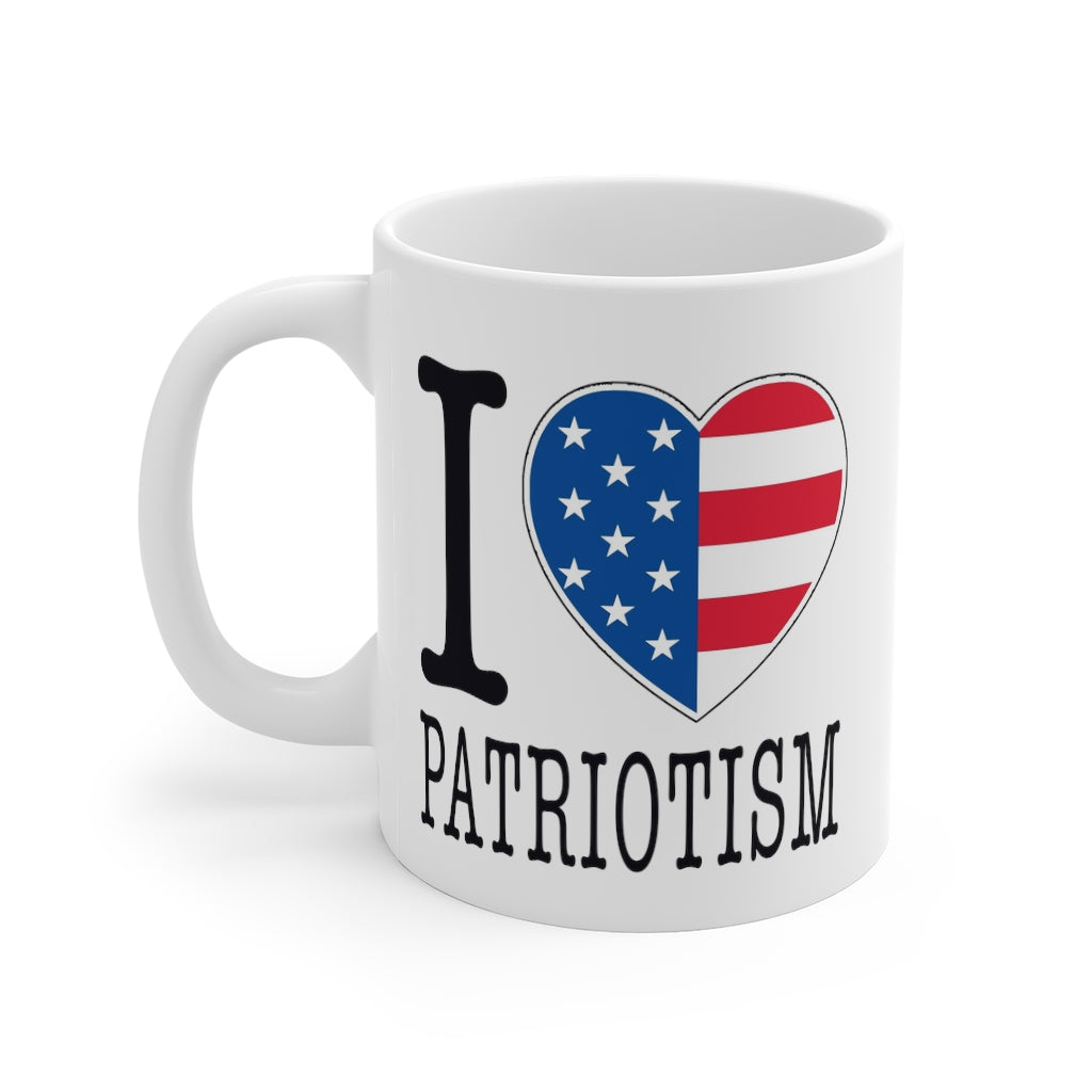 I Love Patriotism Mug