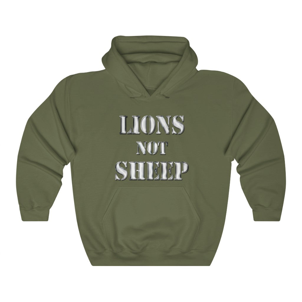 Lions Not Sheep Hoodie