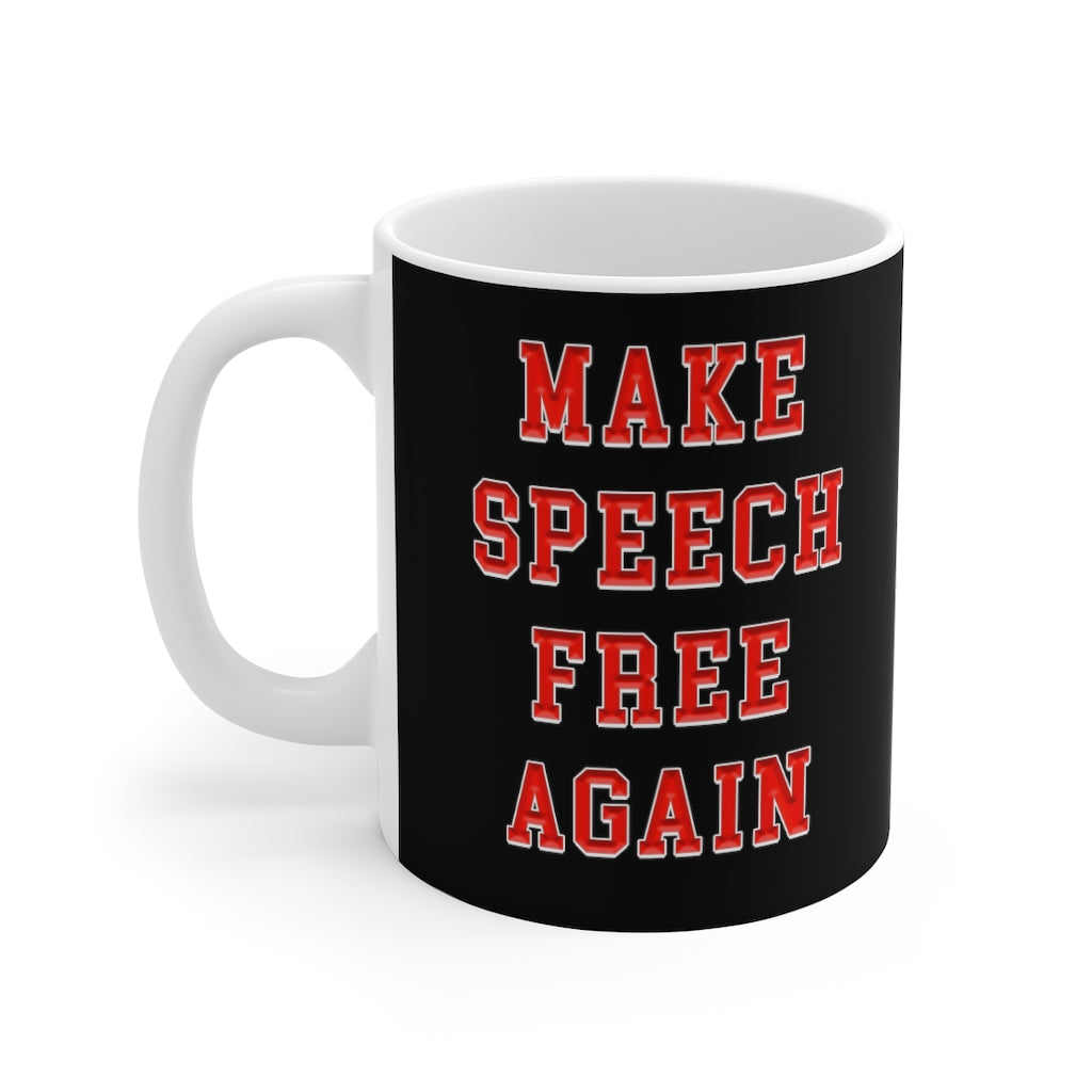 Free Speech Mug - The Liberty Daily