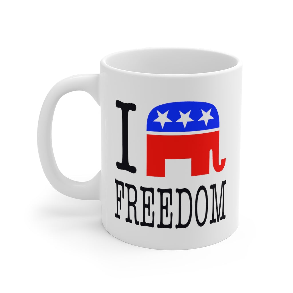 I Love Freedom Mug