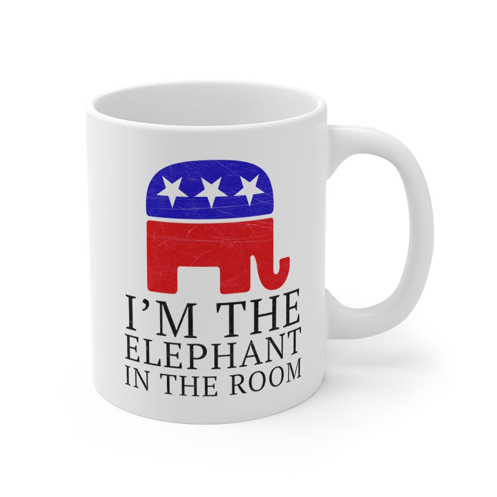 Elephant in The Room Mug