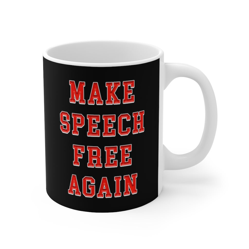 Free Speech Mug - The Liberty Daily