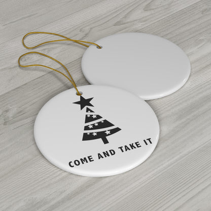Christmas: Come and Take It - Ornament - The Liberty Daily